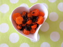 Salade de carottes au miel et raisins secs