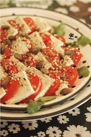 Tomate mozzarella végétale Tomate mozzarella végétale